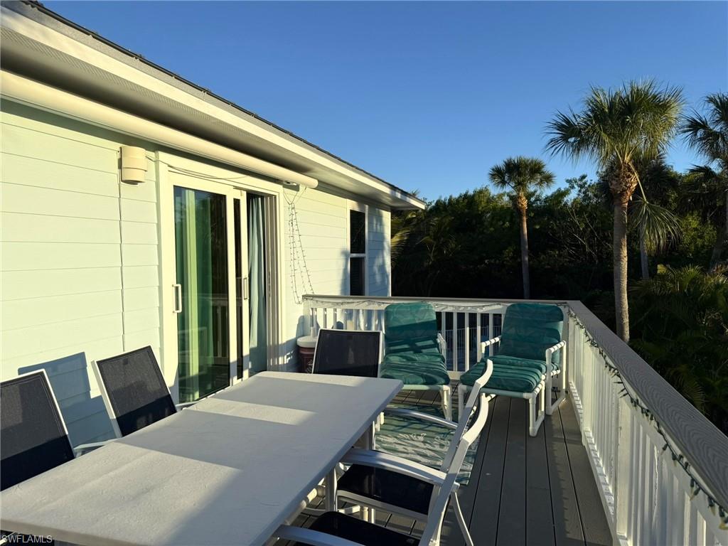 Open Back Balcony
