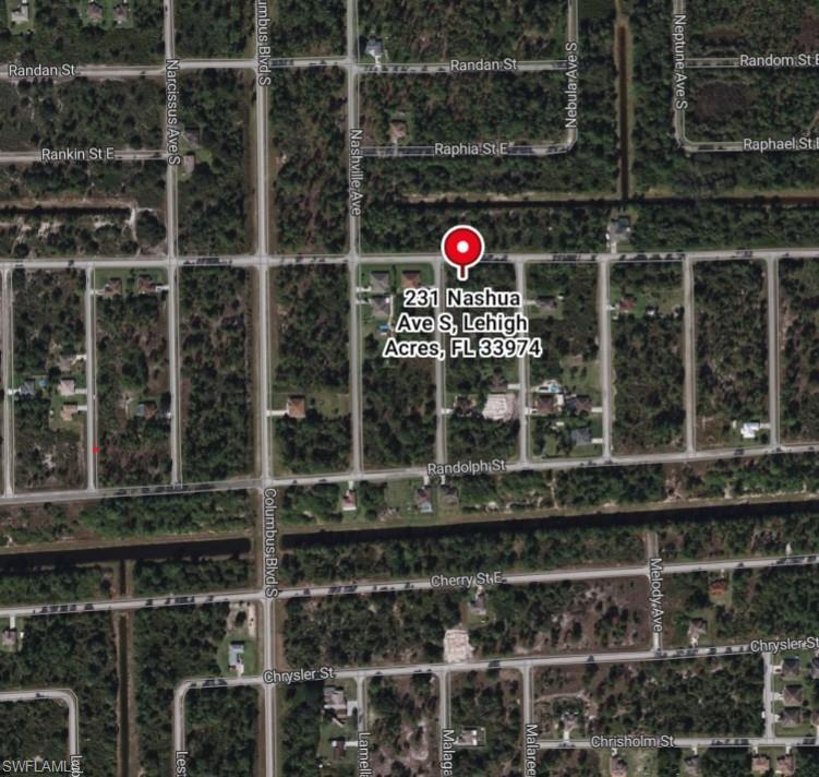 Map of property location