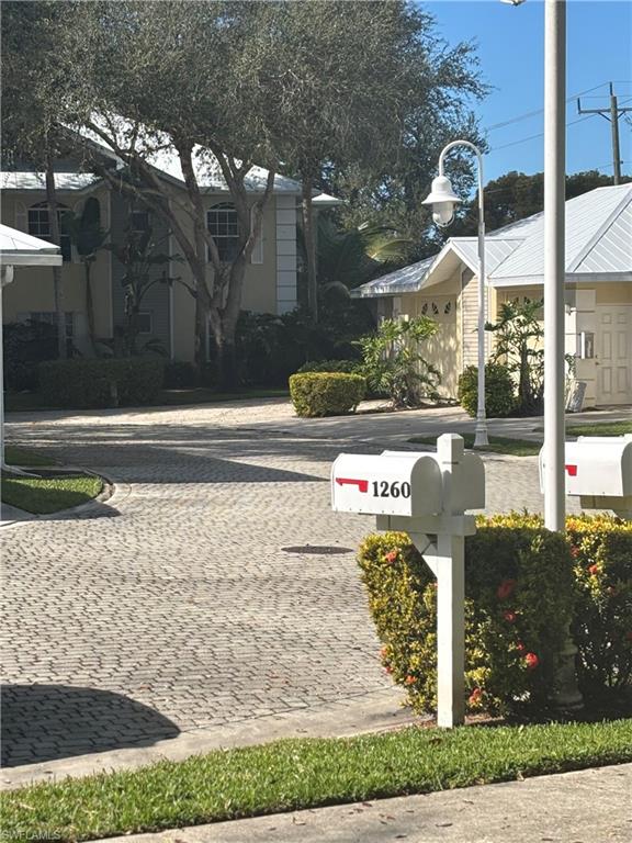 View of decorative road