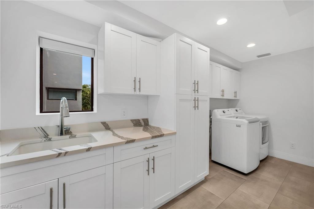 Laundry with Sink and Folding Area