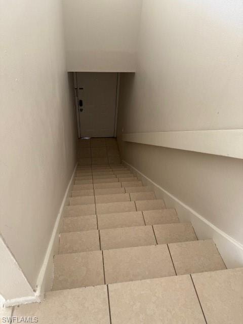 View of staircase