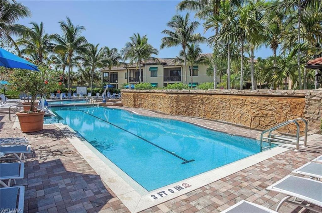 Lap pool with adults-only relaxation area