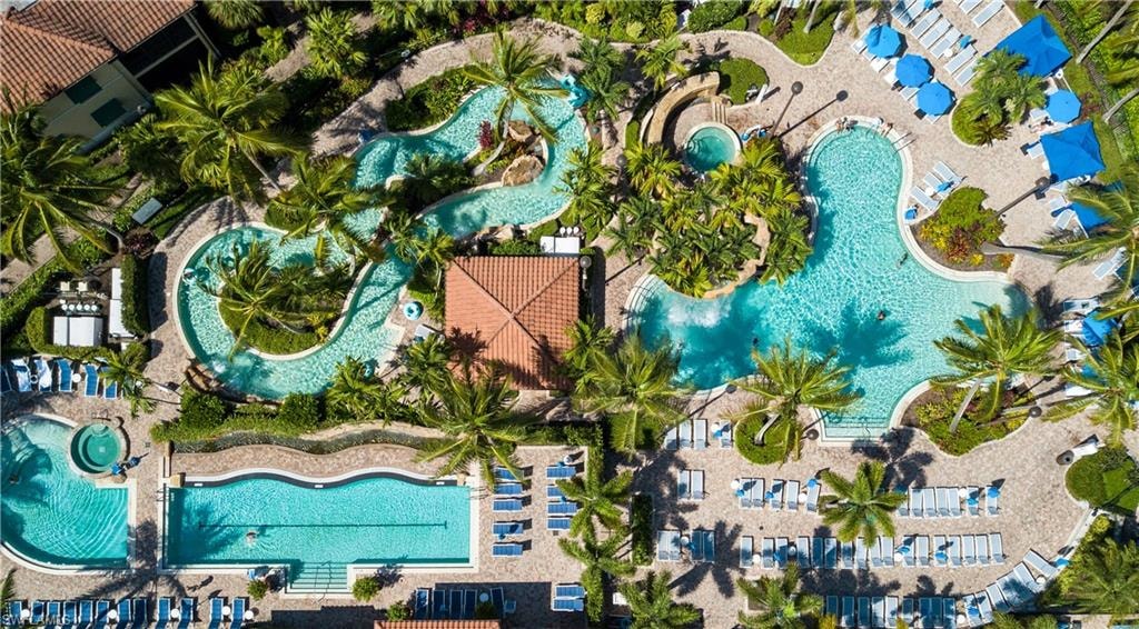 Aerial view of The Naples Bay Club