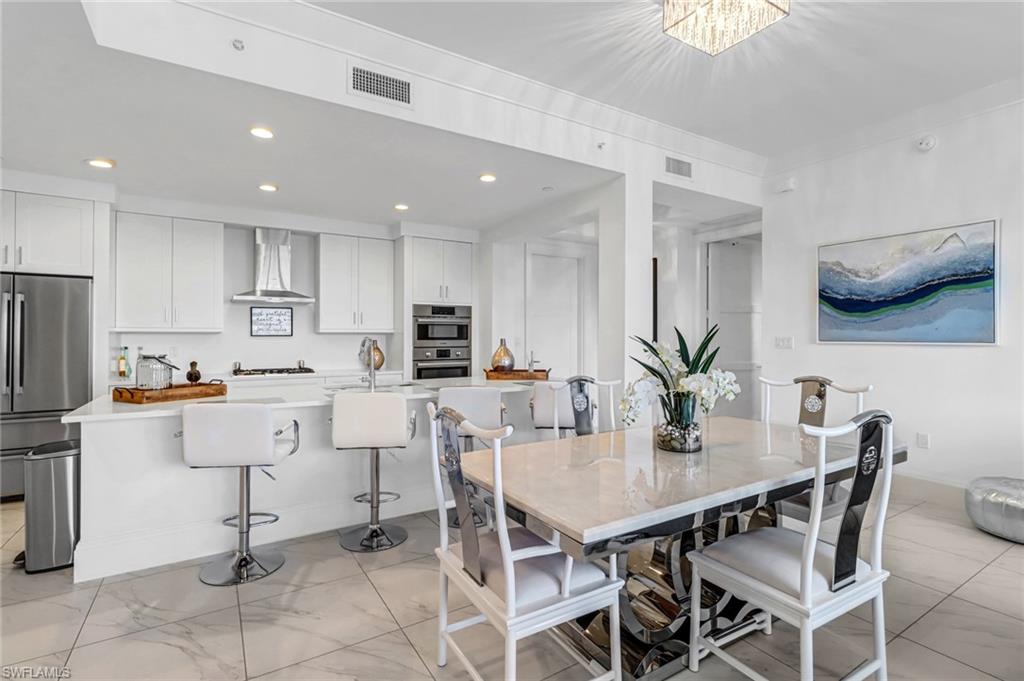 Gorgeous Dining room Table , for when you wish to dine in!