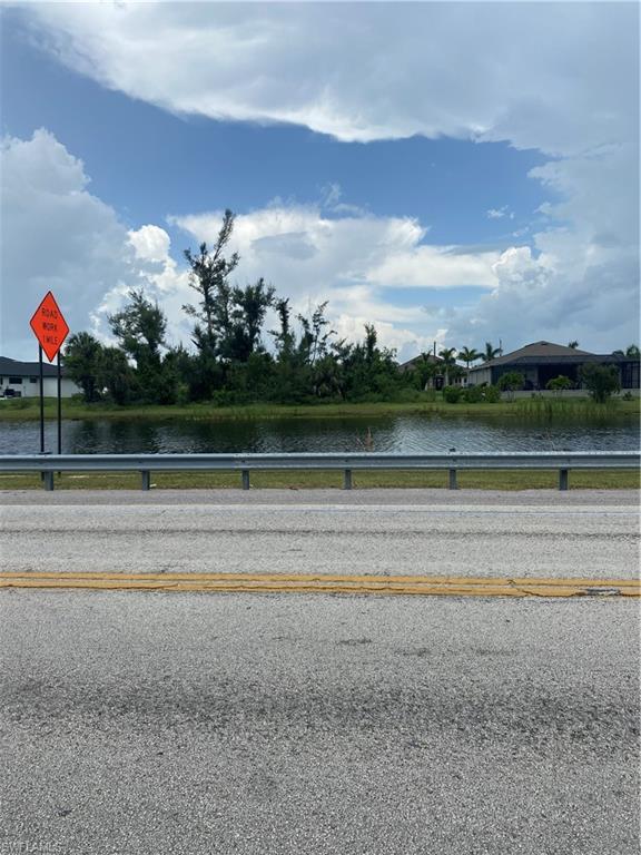 Back view of lot and Water view