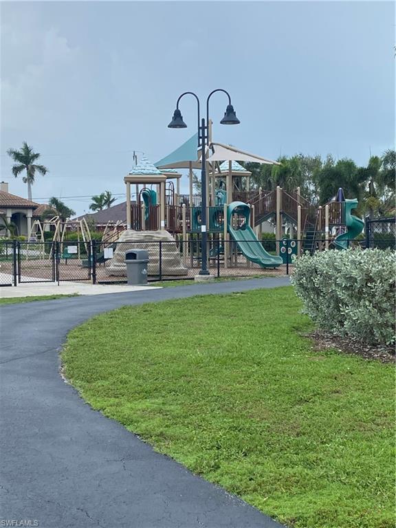 View of community playground