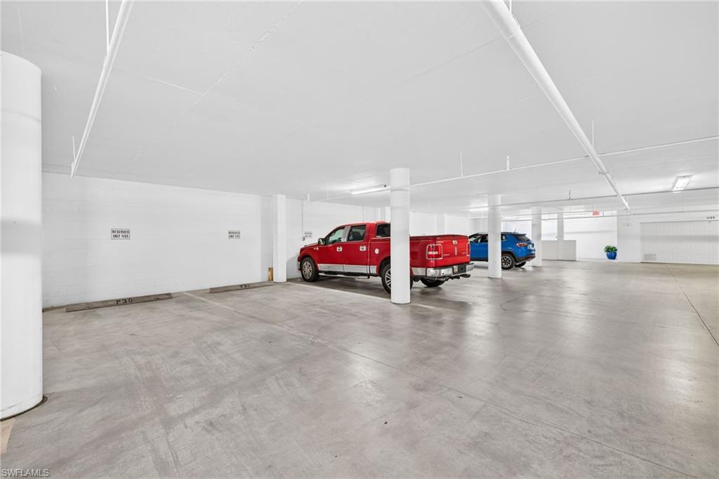 View of parking garage