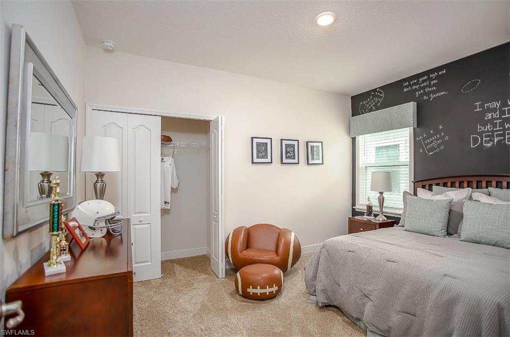 Model home - actual features may vary.