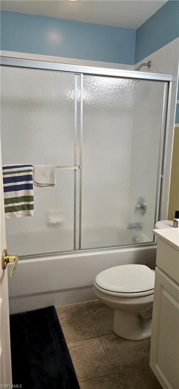 Full 2nd bath featuring vanity, bath / shower.