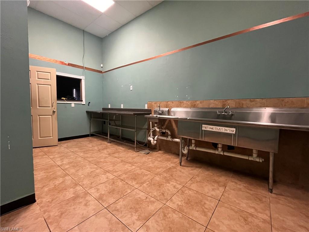 3 Bay sink
