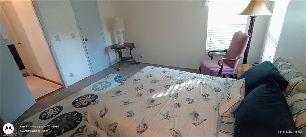 Bedroom featuring a closet