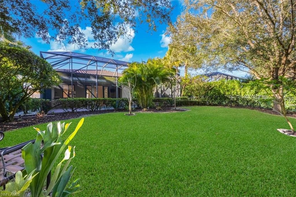 rear grass yard- Privacy