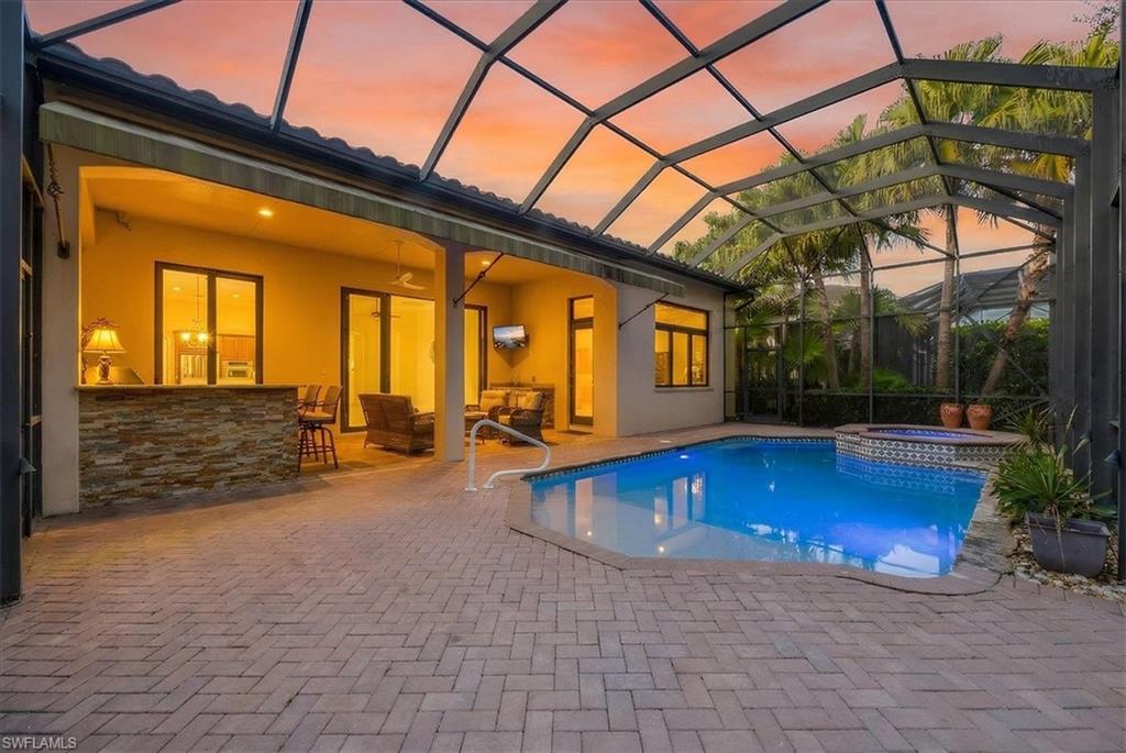 twilight pool