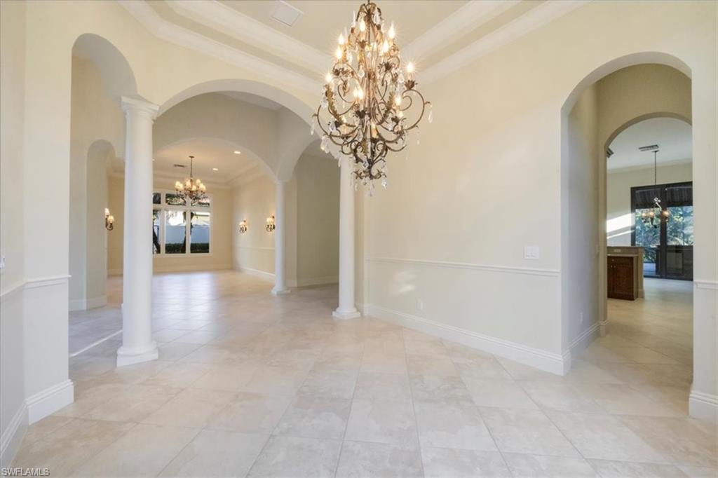 dining space TO BUTLER PANTRY