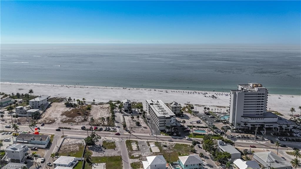 Drone / aerial view of beachfront