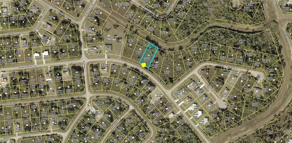 Aerial overview of property's location