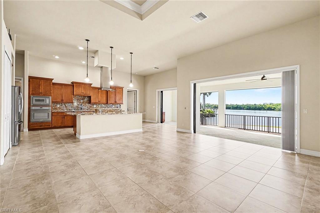 Great room looking into kitchen