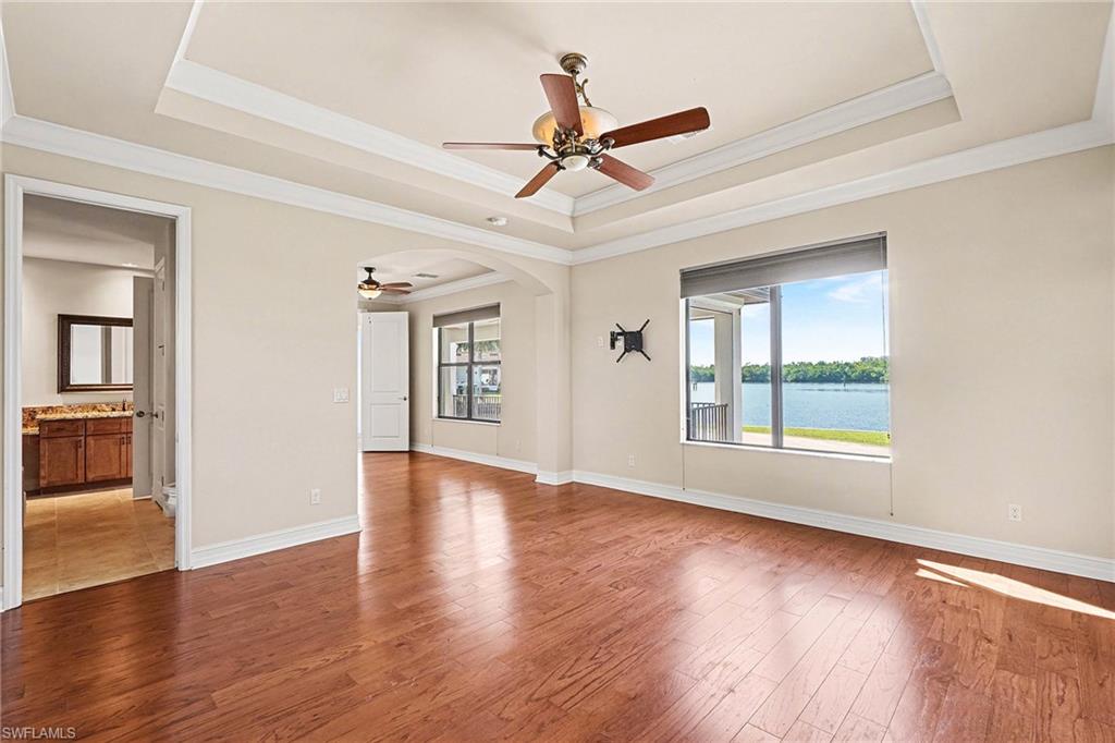 Massive primary bedroom with gorgeous views