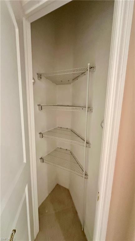View of closet