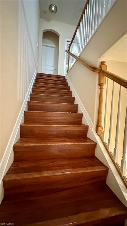 View of staircase