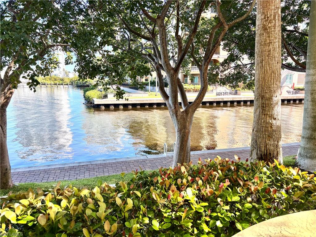 Boat Dock along canal outside secondary patio