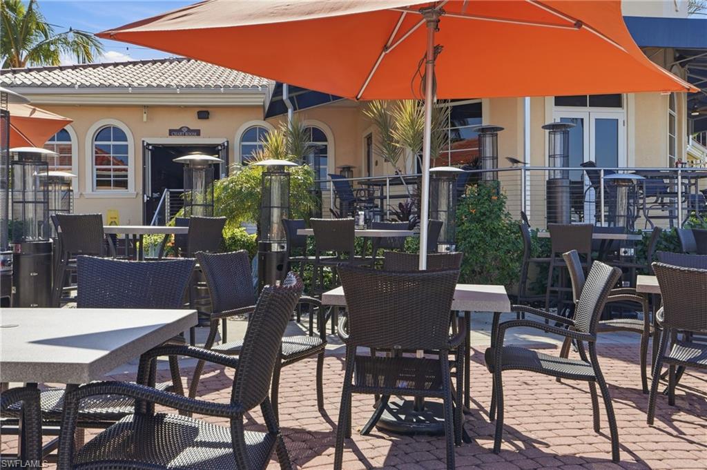 View of patio featuring outdoor dining space