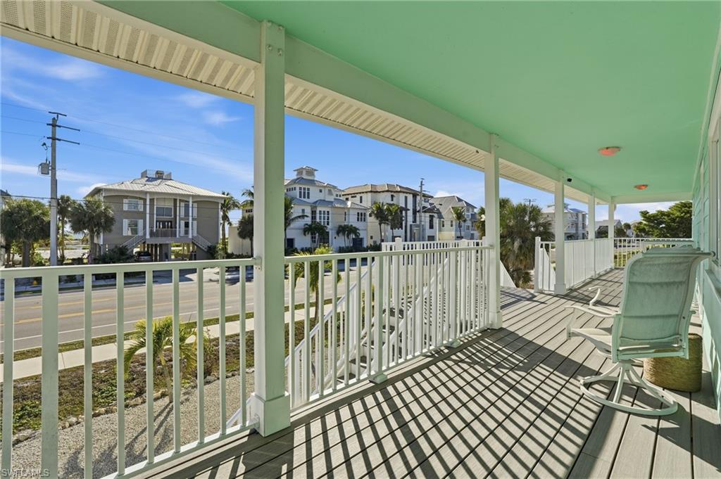 View of deck - Virtually Edited Image