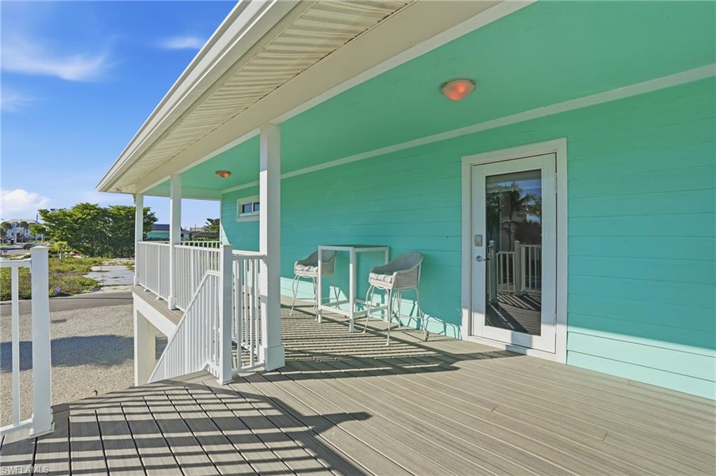 View of porch - Virtually Edited Image