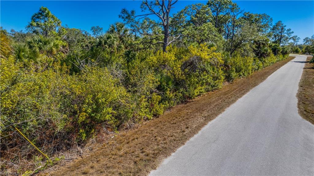 View of asphalt road