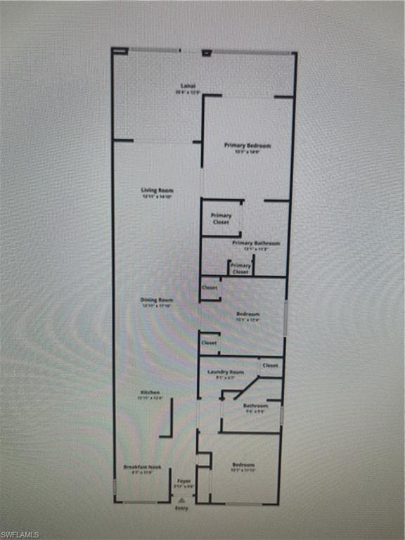 View of room layout