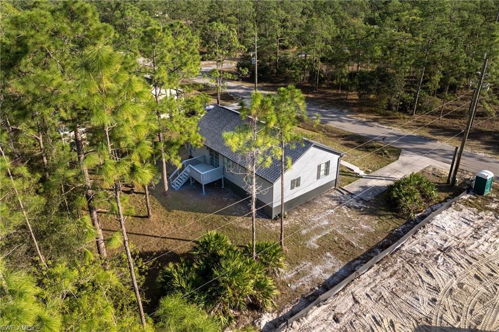 Aerial view of property and surrounding area