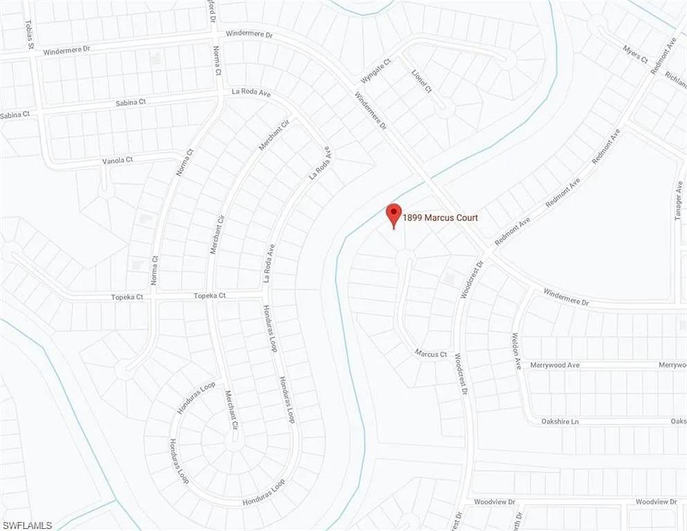 Map of property with streets / nearby areas