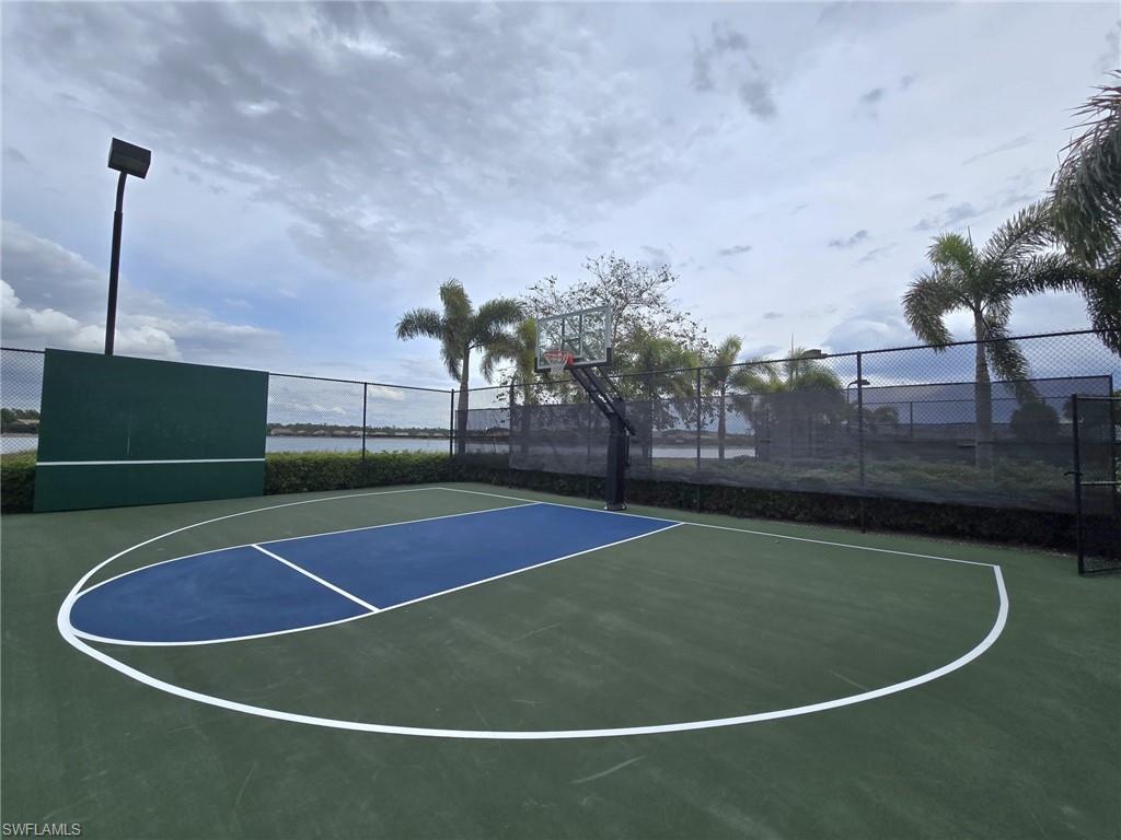 Community Basketball and Pickleball Hitting Wall