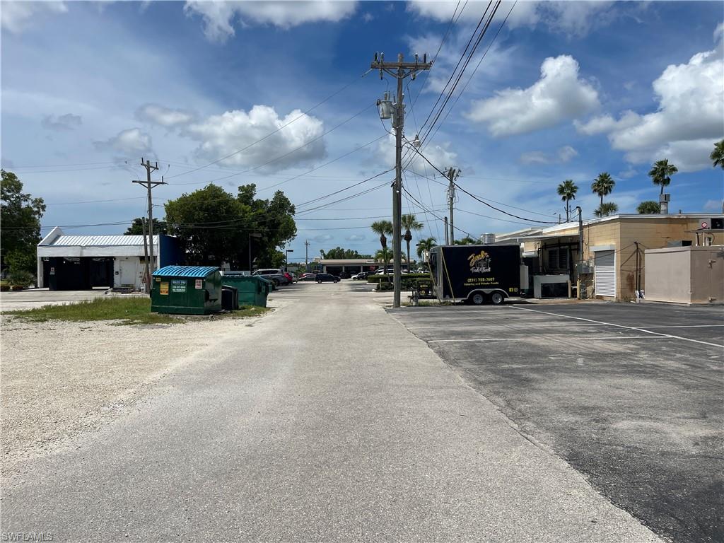 View of asphalt street