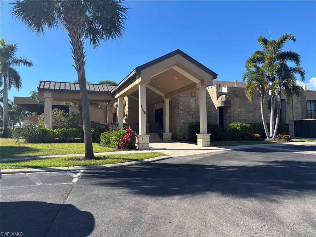 Clubhouse Entrance
