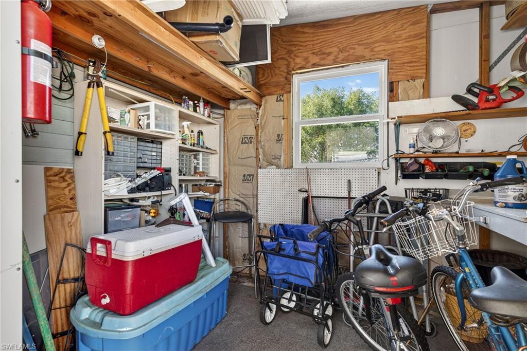 View of storage area