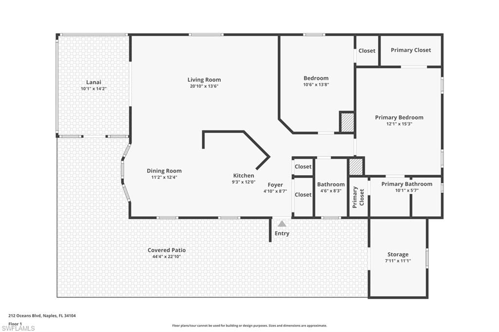 View of room layout