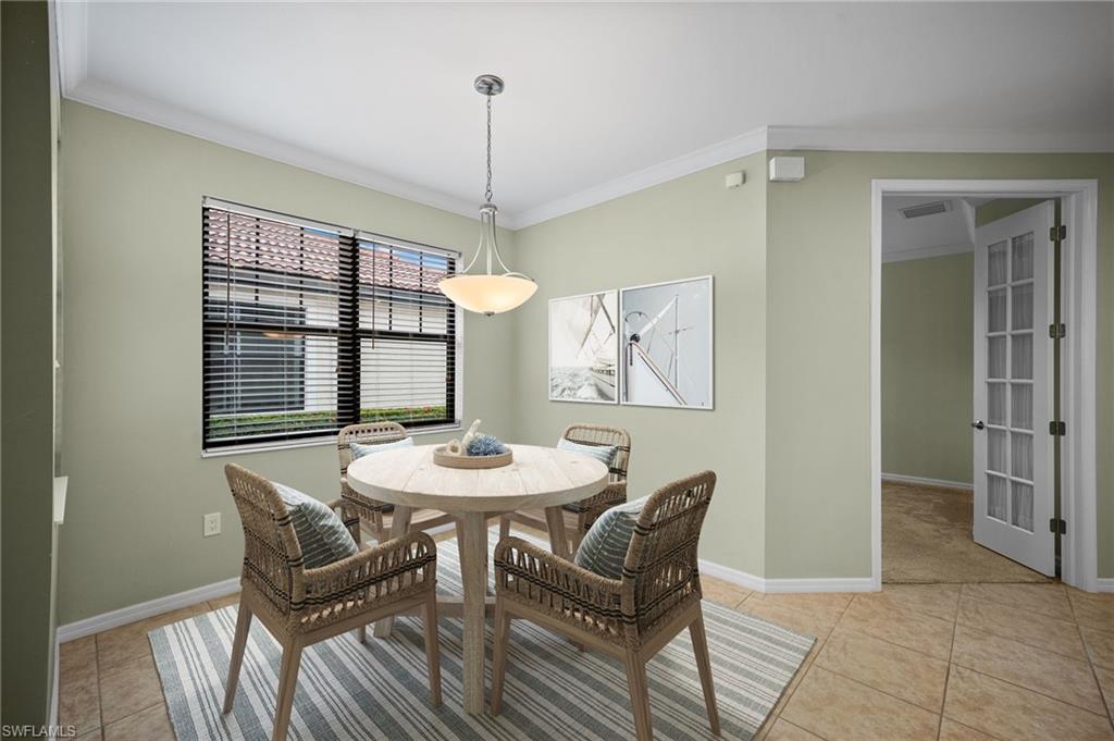 Kitchen dining-virtually staged