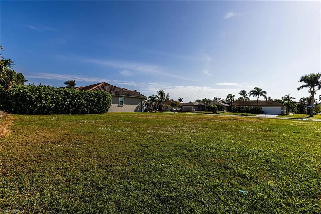 View of green lawn