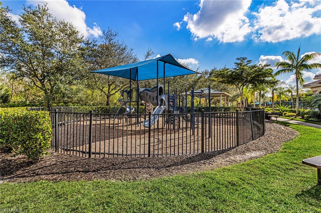 View of community playground