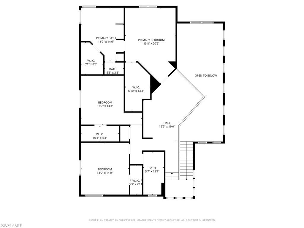 View of floor plan / room layout