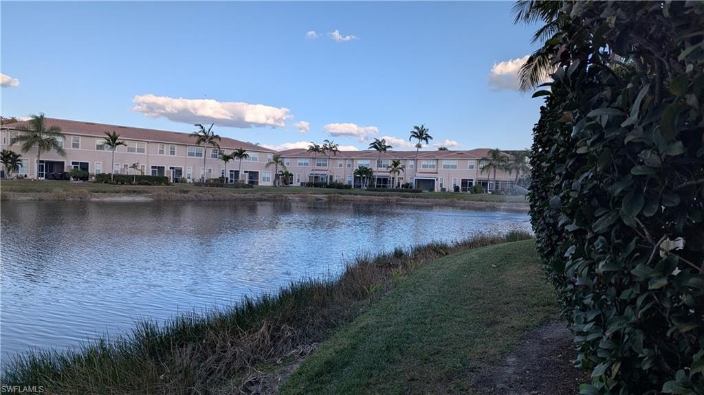 Water view featuring nearby suburban area