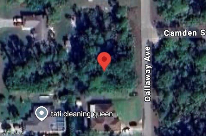 Aerial view of property's location