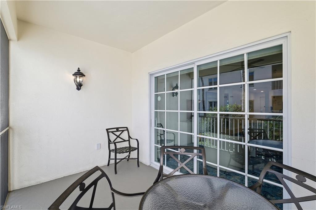 Balcony with a sunroom