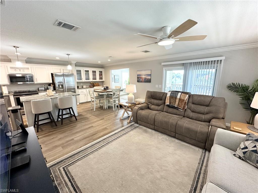 Hugh living area
