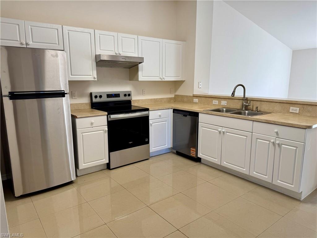 Kitchen with stainless steel appliances and ample cabinet space