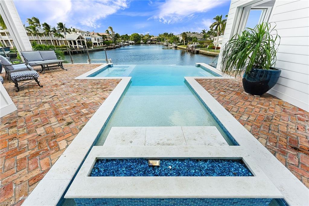 Poolside Fire Feature