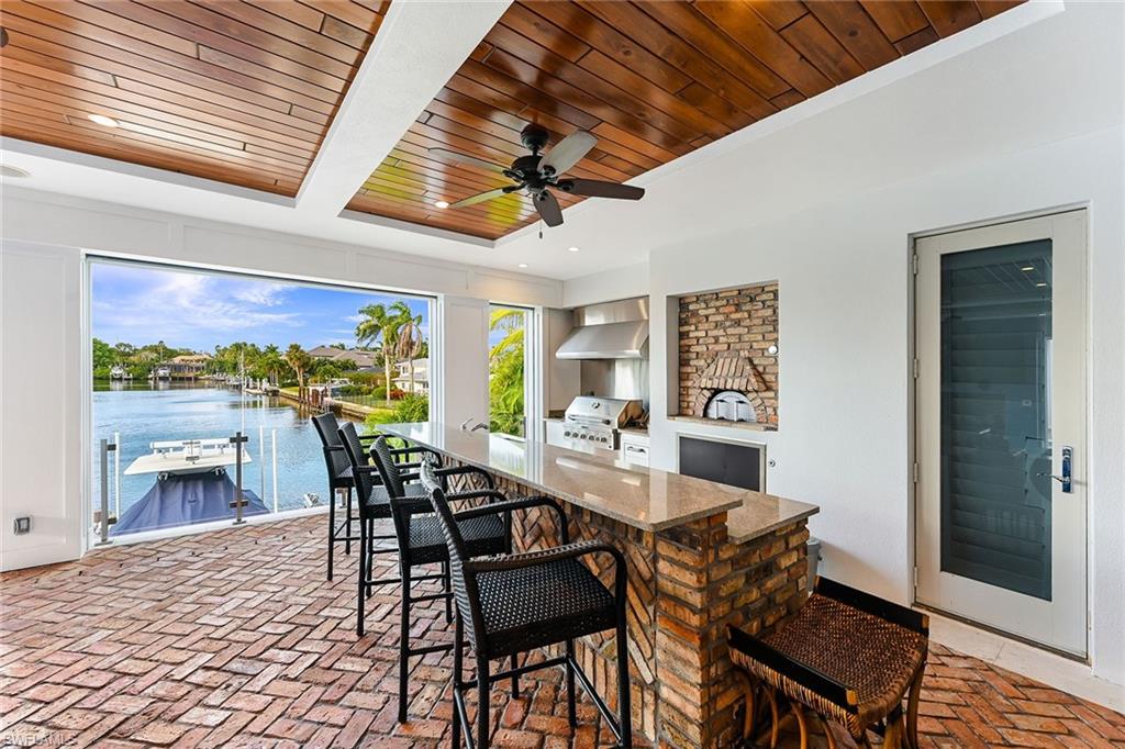 Outdoor Kitchen and Pool Bath