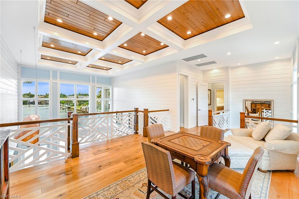Game Table/Loft overlooking Living Room