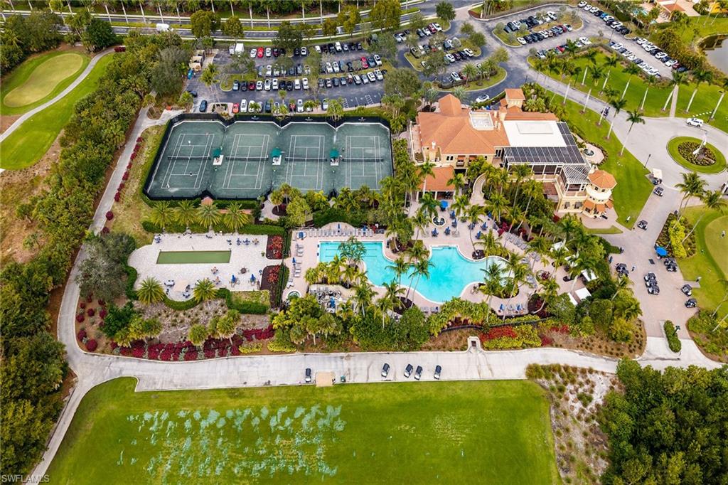View of property location with a pool area